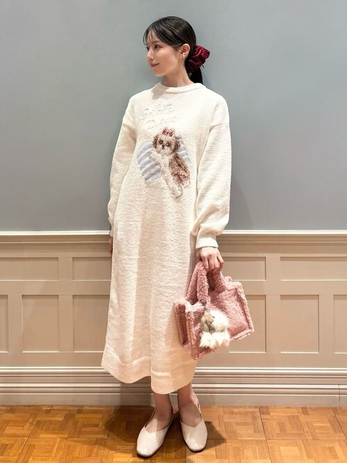 セール】シーズ―ジャガードワンピース（ルームウェア/パジャマ