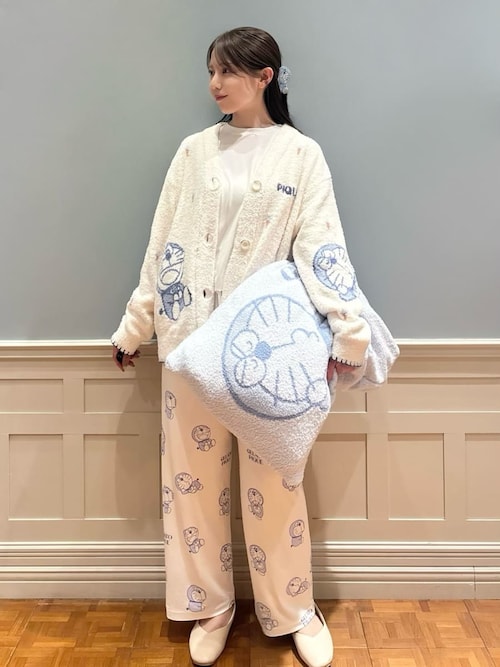 ドラえもん】【レディース】プリントロンT（ルームウェア/パジャマ