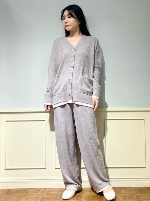 セール】レイヤードホットスムーズィーカーディガン（ルームウェア
