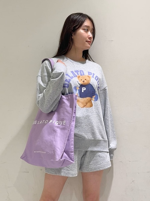 セール】【ONLINE限定】スポーティーベア裏毛プルオーバー＆裏毛