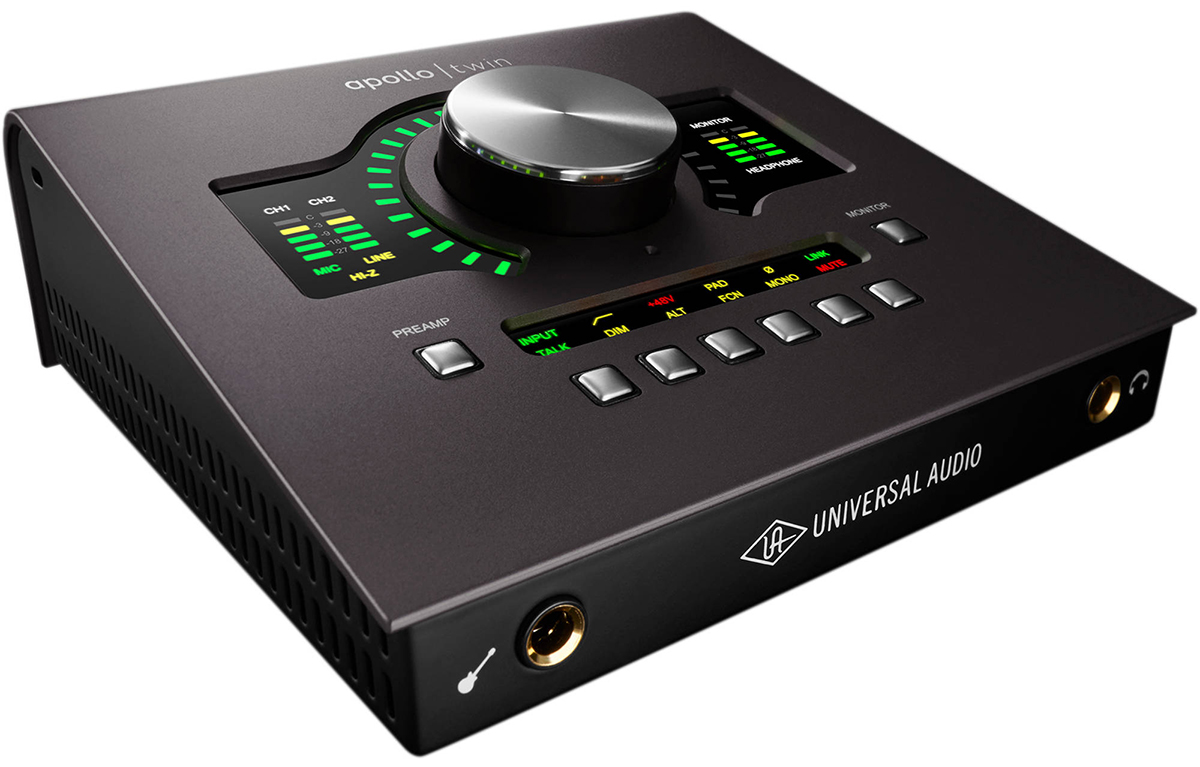 INTERFACE DE ÁUDIO THUNDERBOLT UNIVERSAL AUDIO APOLLO TWIN MKII