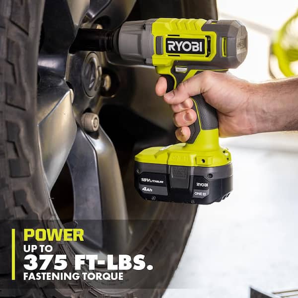 RYOBI ONE+ 18V Cordless 1/2 in. Impact Wrench (Tool Only) PCL265B
