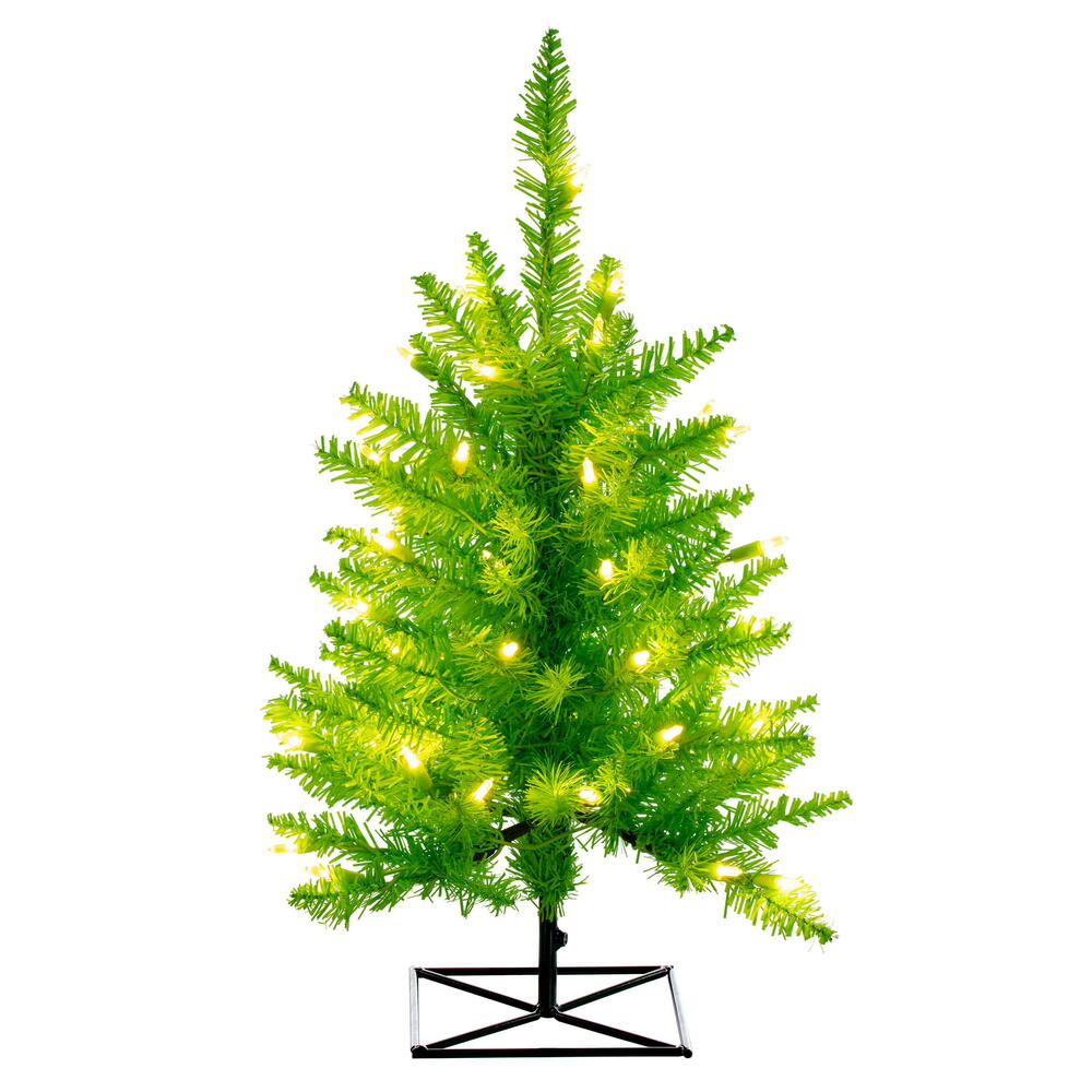 K162631LED - Lime Fir Christmas Tree | Vickerman