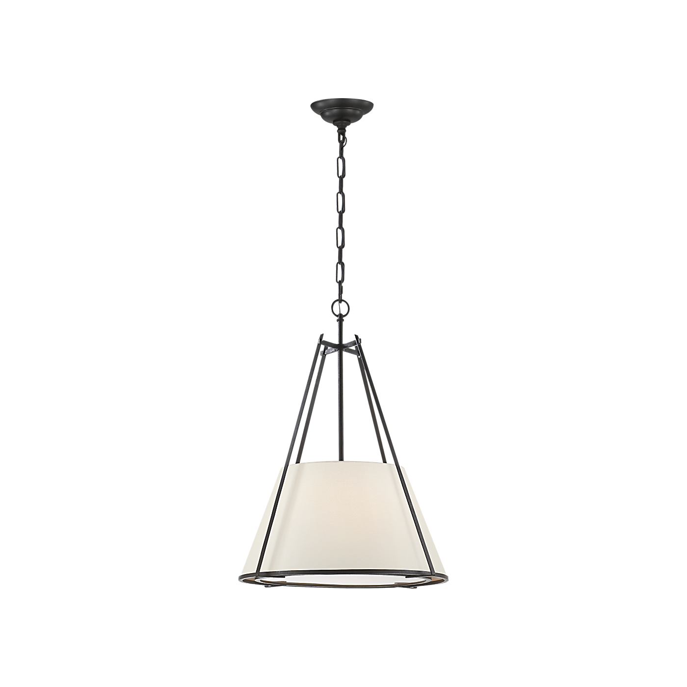 Aspen Large Conical Hanging Shade - S5033 | Visual Comfort
