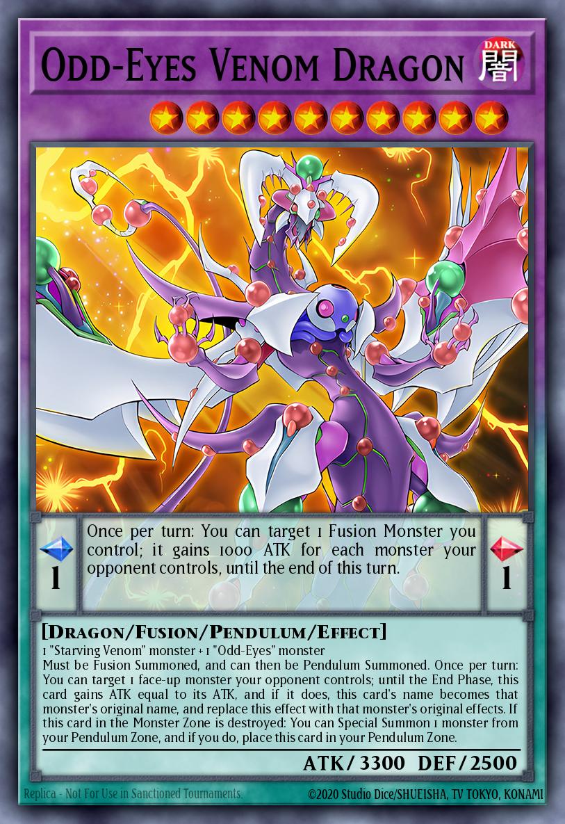 Odd-Eyes Venom Dragon - Yu-Gi-Oh! Card Database - YGOPRODeck