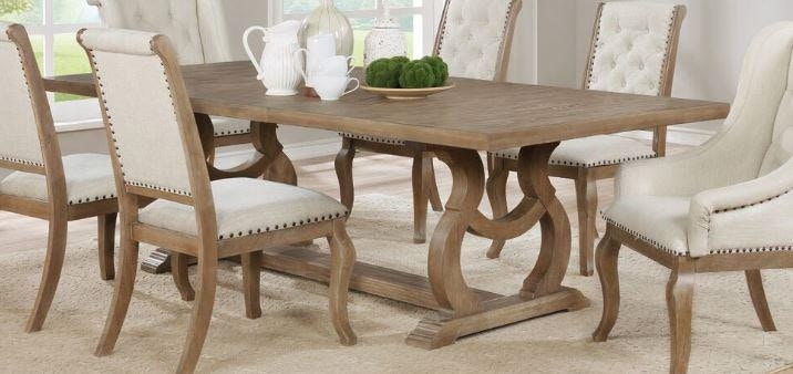 Coaster Casual Dining Brockway 104-inch Extension Leaf Dining