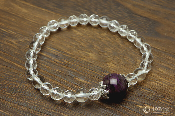 スギライトブレスレット 大玉メイン ｜ 天然石通販の4976堂