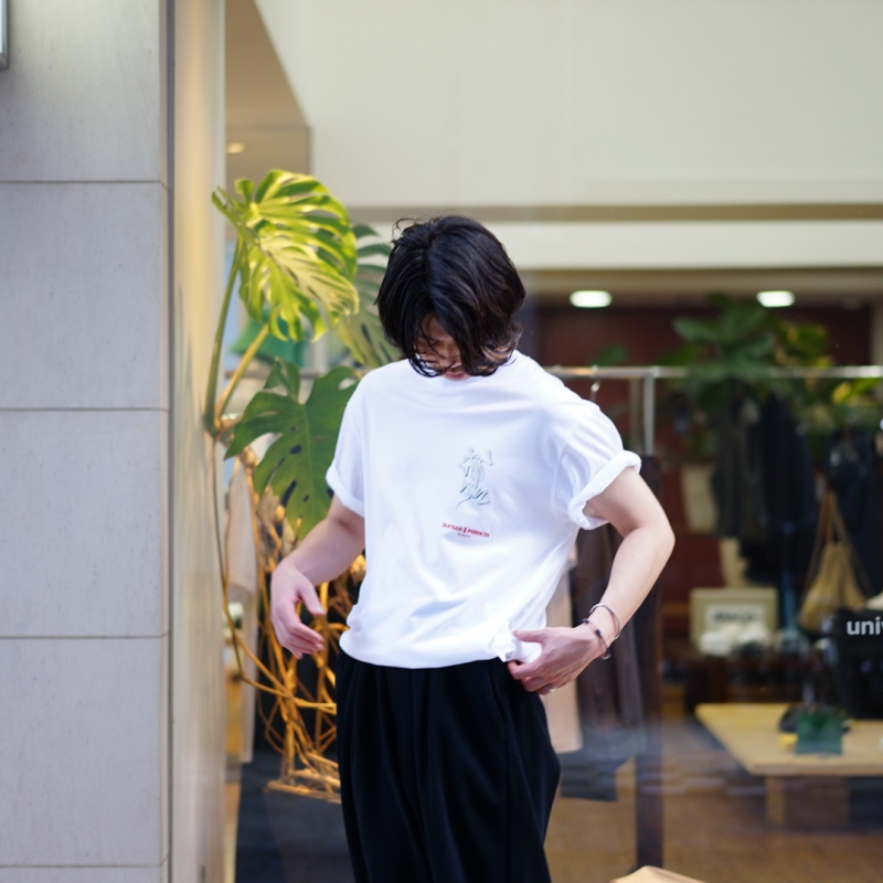 sunsea サンシー cut-off sweatshirt stole sunsea サンシー cut-off