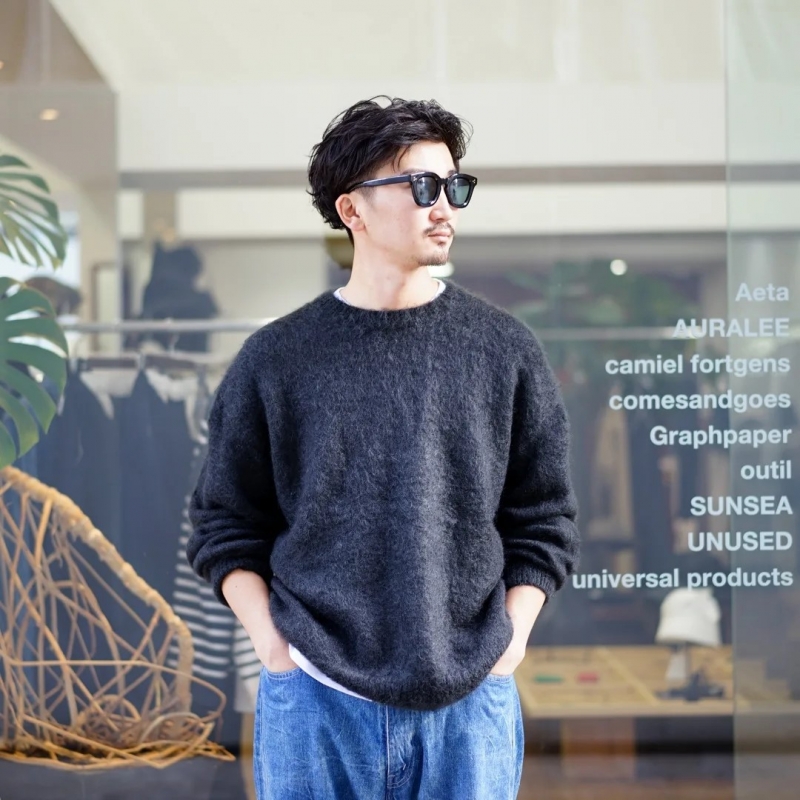 AURALEE (オーラリー) 24AW Collectionの新作、Brushed Super Kid