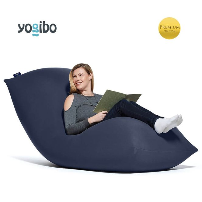 Yogibo Max Premium（ヨギボー マックス プレミアム）＜ネイビーブルー