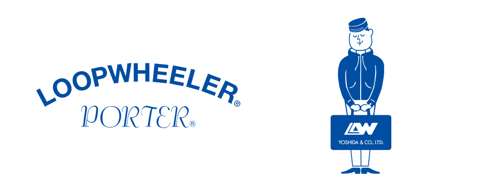 LOOPWHEELER×PORTER」オリジナルアイテムを発売します。 | 吉田カバン