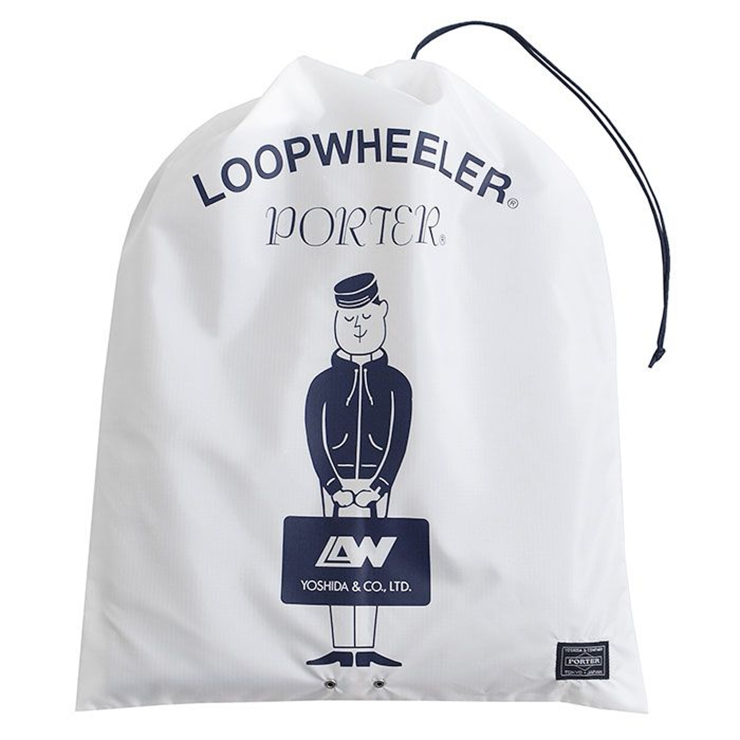 LOOPWHEELER x PORTER(ループウィラー x ポーター) TRAVEL PARKA(L