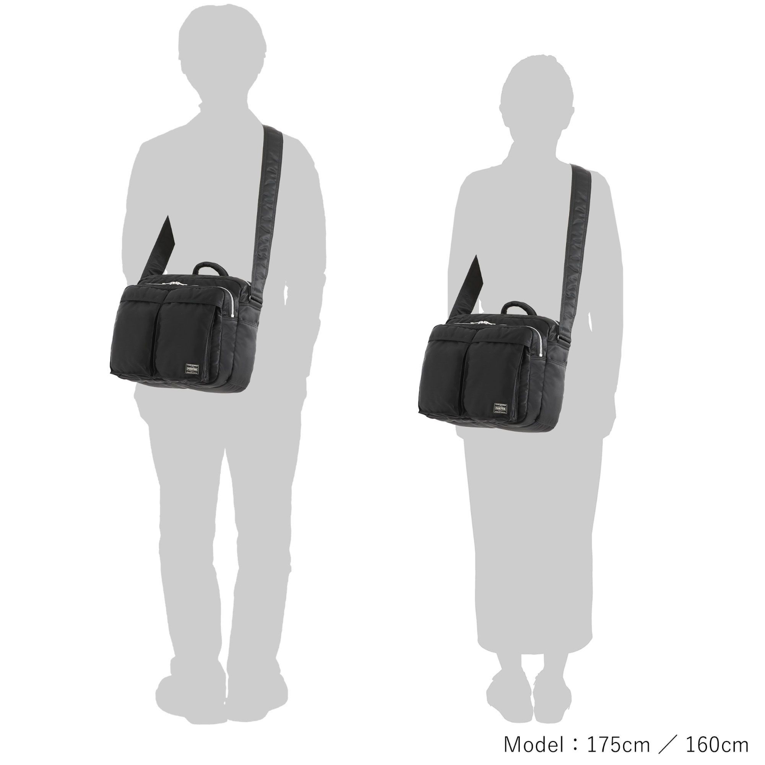 TANKER(タンカー) SLING BAG W zip(XL) | 吉田カバンホームページ