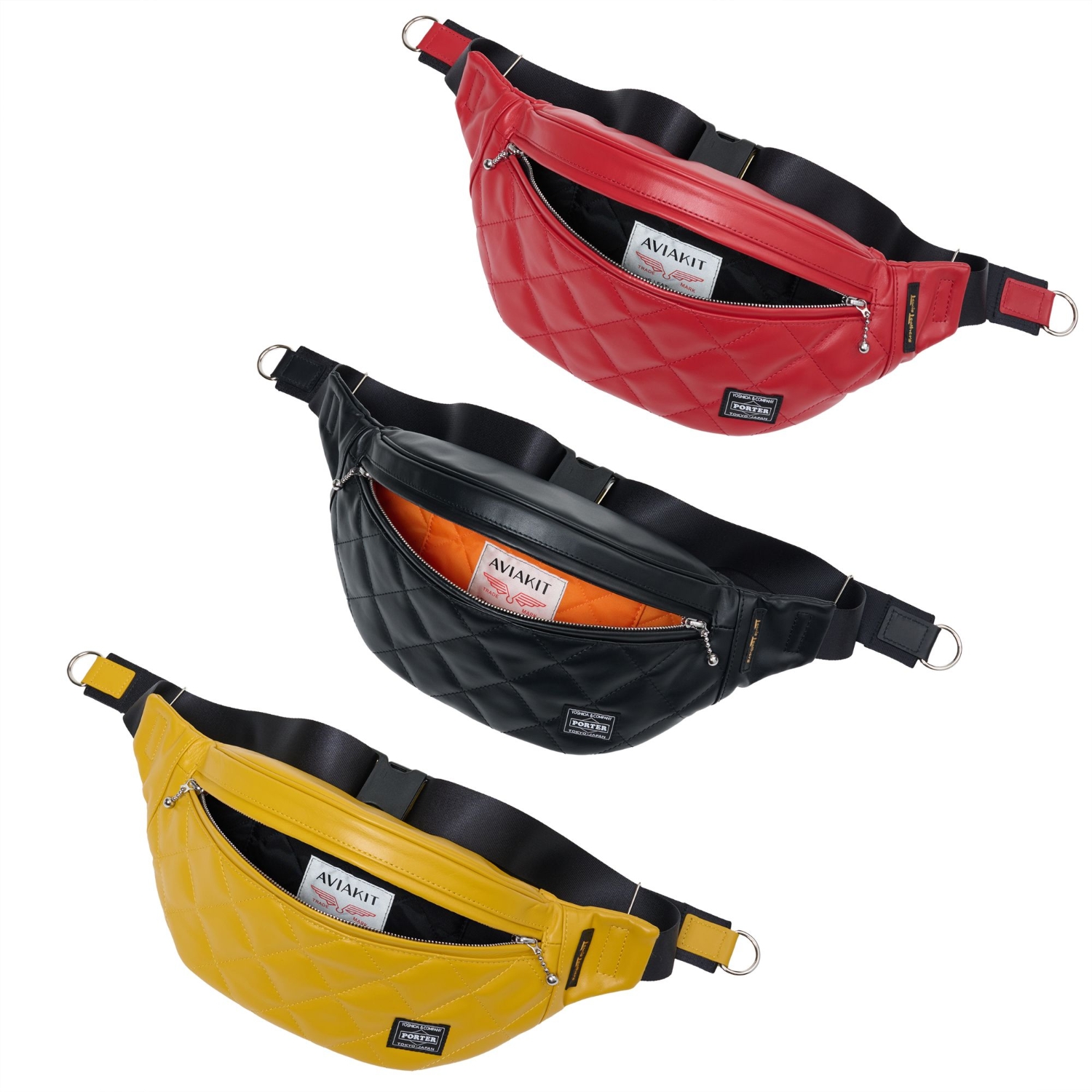 Lewis Leathers x PORTER(ルイスレザーズ x ポーター) WAIST BAG