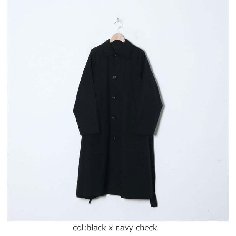 TICCA (ティッカ) リバーシブルステンカラーロングコート
