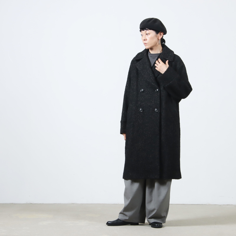 TICCA (ティッカ) ミックスツイードテントコート