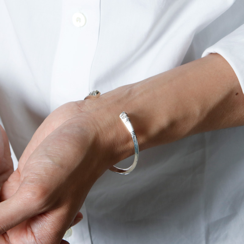 Touareg Silver (トゥアレグシルバー) bangle 24 / バングル 24