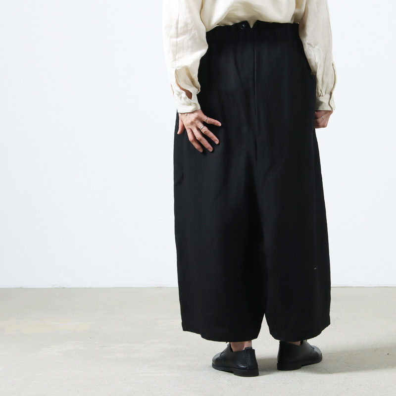 Vlas blomme (ヴラスブラム) ウォッシュドリネン サルエルパンツ