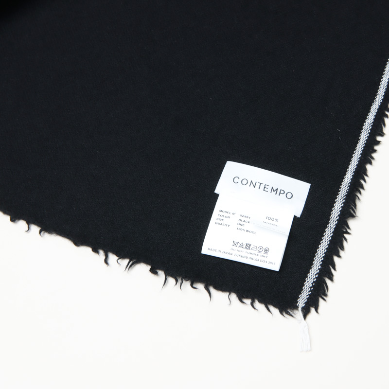 YAECA (ヤエカ) CONTEMPO WOOL STOLE / コンテンポウールストール