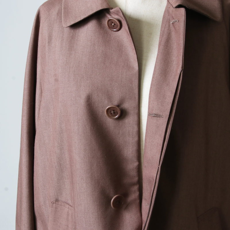 YAECA (ヤエカ) SOUTIEN COLLAR COAT LONG / ステンカラーコートロング