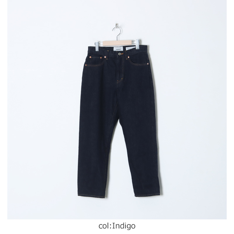 YAECA (ヤエカ) 5-13W DENIM PANTS CROPPED / デニムパンツクロップド