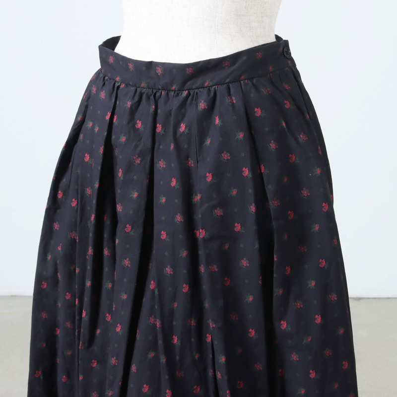 YAECA (ヤエカ) Wギャザースカート Gathered Skirt