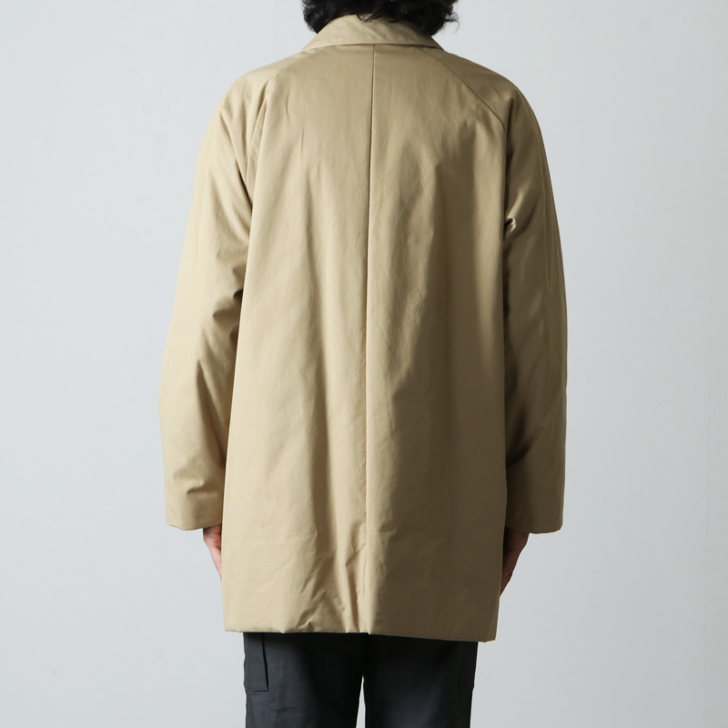 YAECA (ヤエカ) STAINCOLLAR COAT SHORT / ステンカラーコート ショート