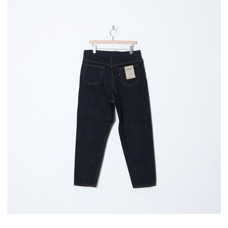 YAECA (ヤエカ) 7-14W DENIM PANTS TAPERED WIDE / デニムパンツ