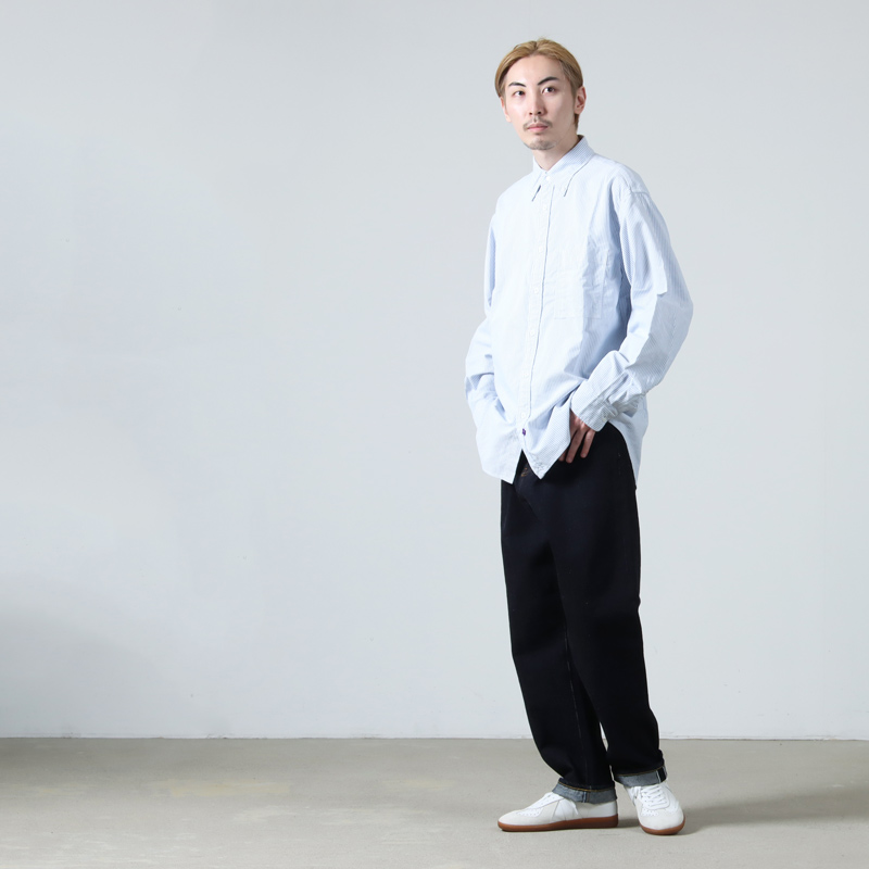 YAECA (ヤエカ) 7-14W DENIM PANTS TAPERED WIDE / デニムパンツ
