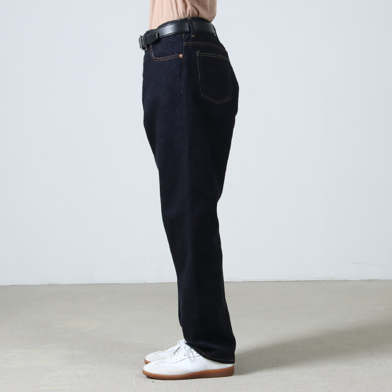 YAECA (ヤエカ) 7-14W DENIM PANTS TAPERED WIDE / デニムパンツ