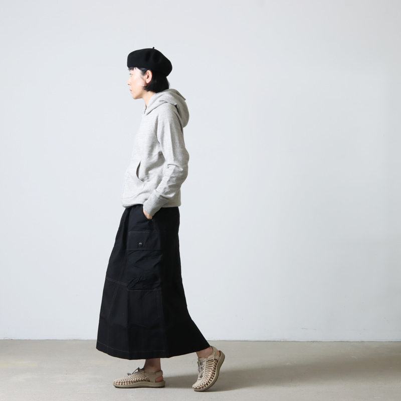 and wander (アンドワンダー) CORDURA rip mix skirt / コーデュラ