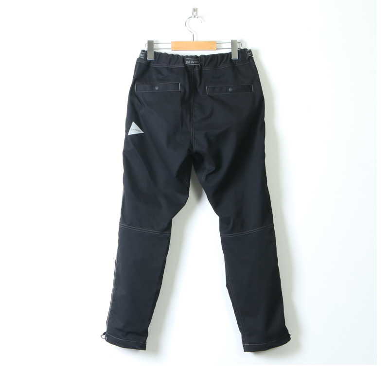 and wander (アンドワンダー) polyester climbing pants