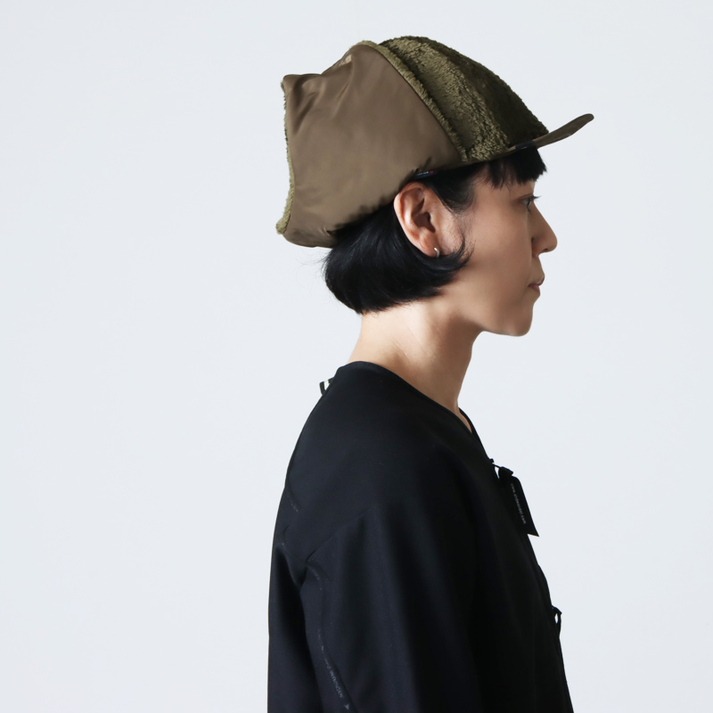 and wander (アンドワンダー) high loft fleece ear cap / ハイロフト
