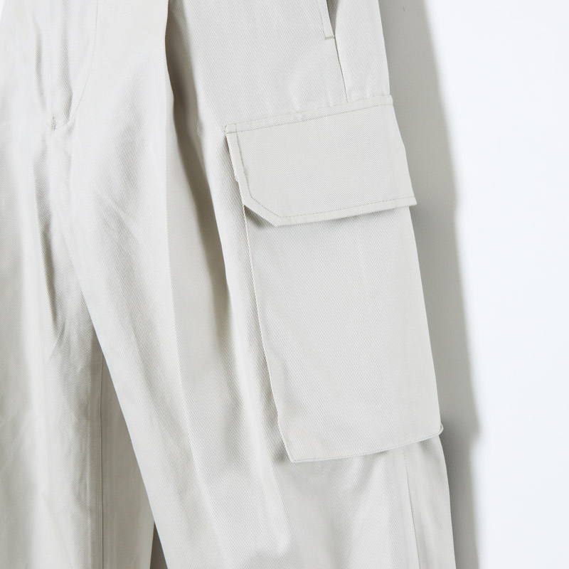 blurhms (ブラームス) Drill Chambray Super Wide 6P Slacks / ドリル