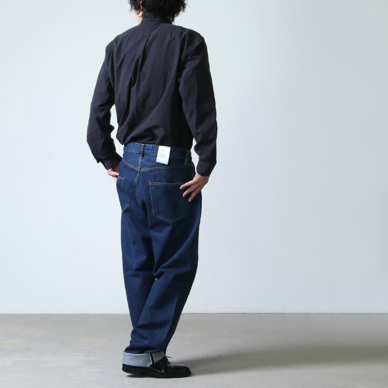 CIOTA (シオタ) 本藍スビンコットン 13.5oz ストレートデニム ダークブルー