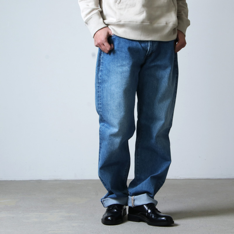 CIOTA (シオタ) インディゴ スビンコットン 13.5oz テーパードデニム