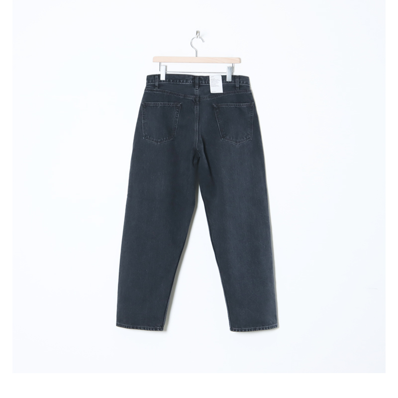 CIOTA (シオタ) ブラック スビンコットン 13,5oz ワイドテーパード