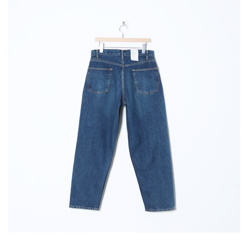 CIOTA (シオタ) インディゴ スビンコットン 13,5oz ワイドテーパード