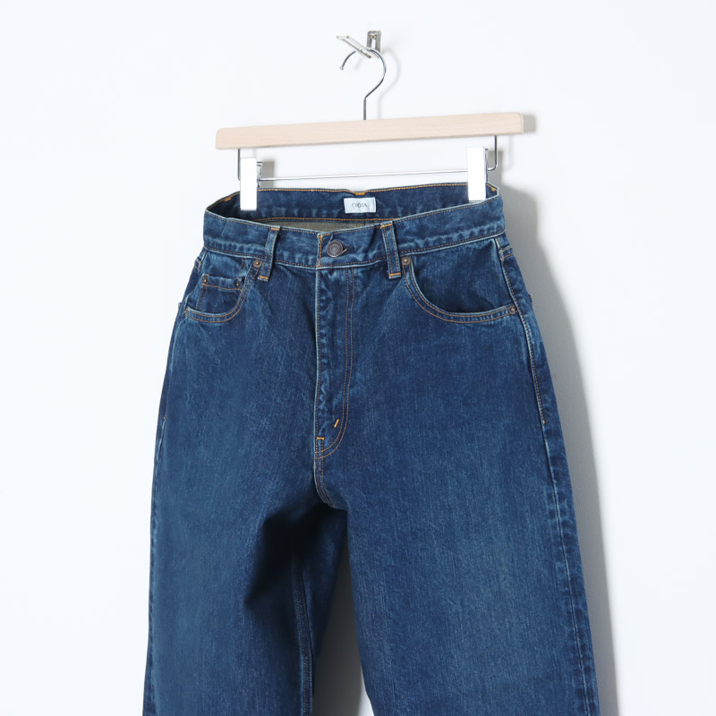 CIOTA (シオタ) インディゴ スビンコットン 13,5oz ワイドテーパード