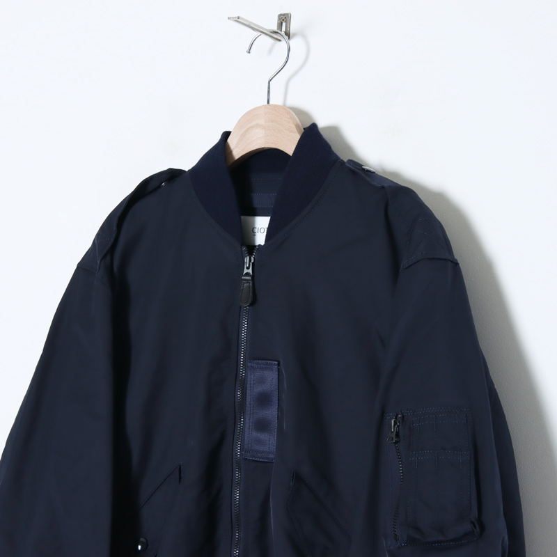 CIOTA (シオタ) スビンコットン ナイロン ツイル L-2A フライトジャケット