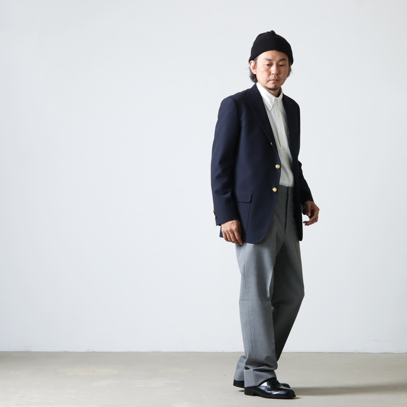 CIOTA (シオタ) スビンコットン ホップサック スラックス J.PRESS