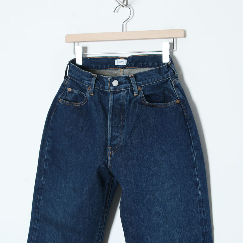 CIOTA (シオタ) 本藍 スビンコットン 13,5oz ストレートデニム