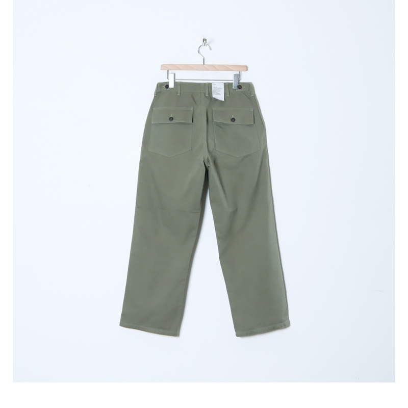 CIOTA (シオタ) スビンコットン ヘリンボン ベイカーパンツ サイズ4