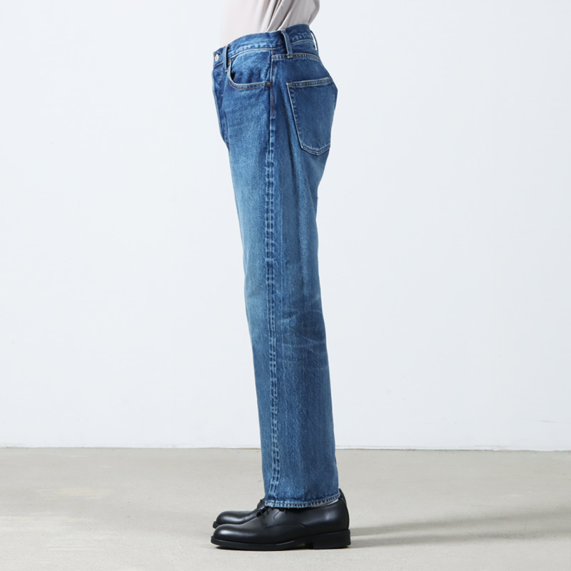 CIOTA (シオタ) Straight 5 Pocket Pants （Real Indigo