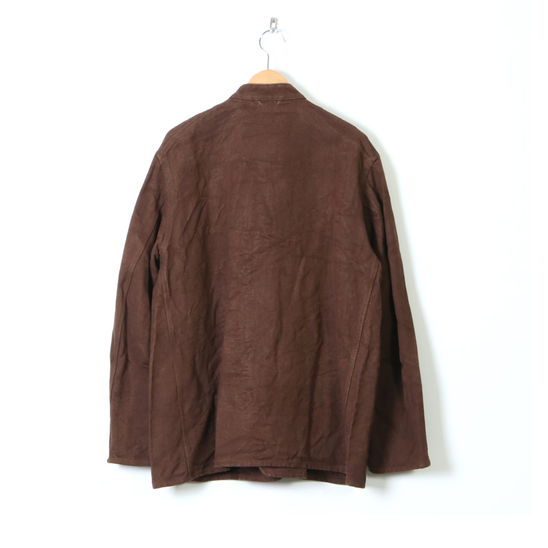 COMOLI (コモリ) ヘンプダック スタンドカラージャケット