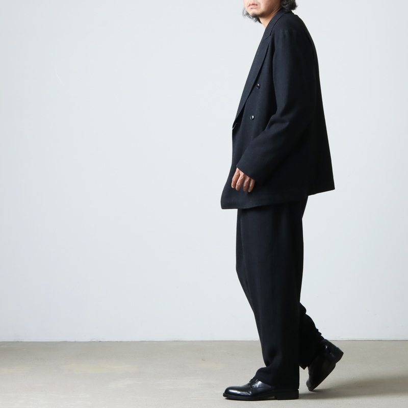 COMOLI (コモリ) リファインウール ダブルジャケット