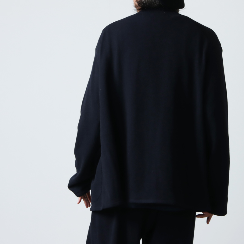 COMOLI (コモリ) カシミヤ スタンドカラーニットジャケット