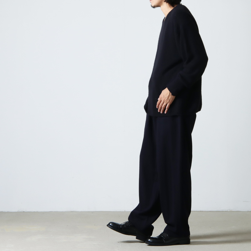 COMOLI (コモリ) カシミヤ Vネックニット