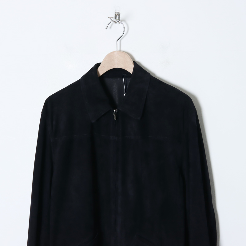 COMOLI (コモリ) シープスエード ジップショートジャケット