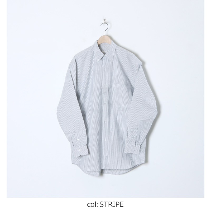 COMOLI (コモリ) オックス BDシャツ